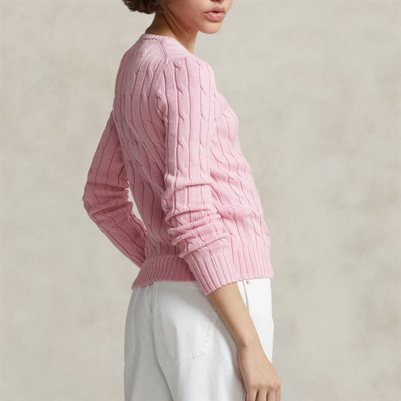 Polo Ralph Lauren Cable Sweater, Carmel Pink